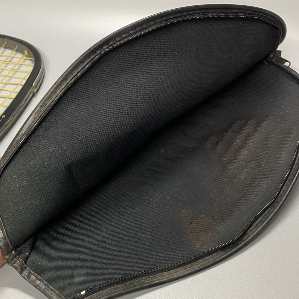 2 Vintage Ektelon Racquetball Racquet Graphite CBK SM Citori XS Good With Cover - Picture 11 of 16